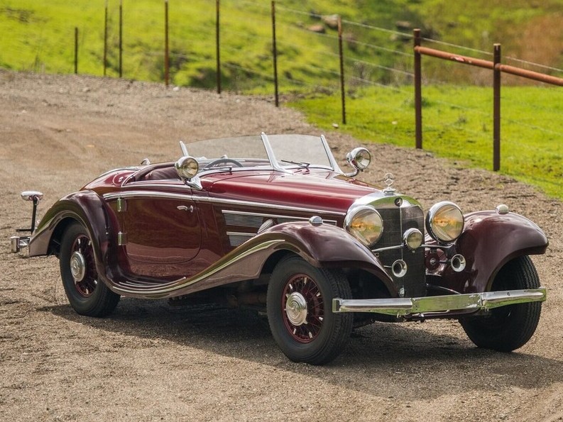 1937 Mercedes-Benz 540 K Special Roadster.