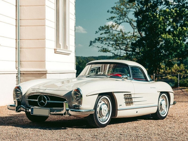 1963er Mercedes-Benz 300 SL Roadster.