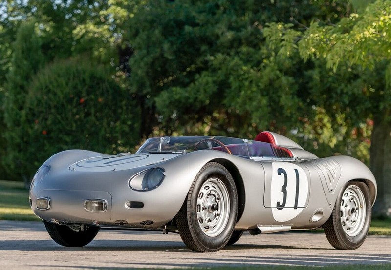 1959er Porsche 718 RSK Werks Spyder.