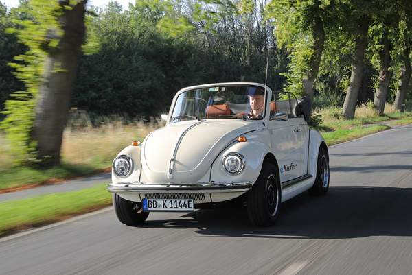 eKäfer: Elektifizierter Umbau des Käfer kommt in Kleinserie.