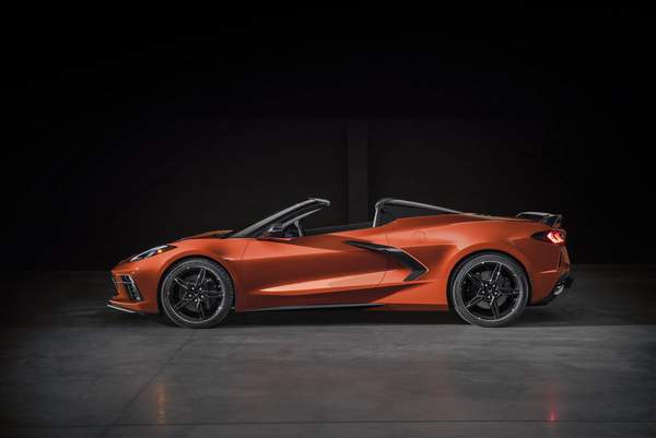 Chevrolet Corvette Stingray Convertible.